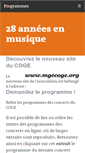 Mobile Screenshot of coge.org
